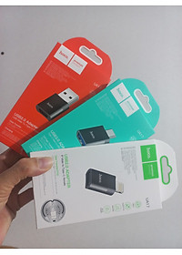 [ Type C  Adapter ] Đầu chuyển type C sang USB 3.0  / iP hỗ trợ OTG cho điện thoại tablet laptop hoco UA17 _ hàng chính hãng