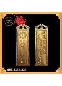 Thẻ Kim Bài đồng cao cấp trấn trạch - Đồng vàng