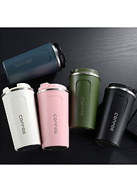 Bình nước giữ nhiệt trà coffee mugs Cleacco Chất Liệu Inox 304 Kiểu Dáng Hiện Đại ( 380 ML ) Boro Sport