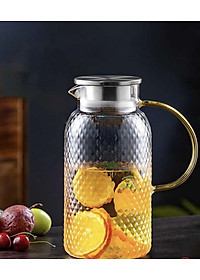 BÌNH ĐỰNG NƯƠC THỦY TINH VÂN DẬP NỔI CAO CẤP CHỊU NHIỆT - ANTH478