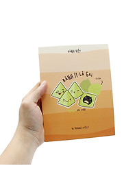 Tập Học Sinh Bánh Việt - Miền Nam - 4 Ô Ly - 96 Trang 80gsm - The Sun 03 - Bánh Ít Lá Gai