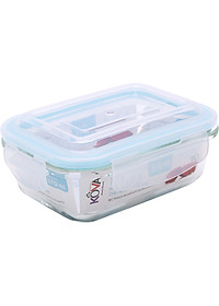 Bộ 2 Hộp Thủy Tinh Chịu Nhiệt KOVA KLOCK KV370 (2 x 370ml) Và Túi Giữ Nhiệt