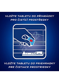 Hộp 120 viên rửa chén Finish Classic Dishwasher Tablets PTT09444