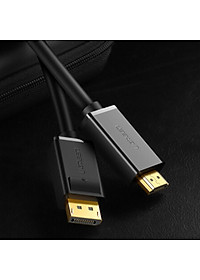 Dây cáp DisplayPort sang HDMI hỗ trợ phân giải 1920x1200 dài 1M UGREEN DP101 10238 - Hàng chính hãng