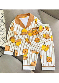 Đồ bộ bé trai, bộ ngủ dài tay pijama pizama cho bé trai size lớn 12-40KG chất thun lạnh mềm mịn mát