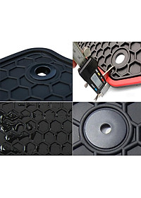 Thảm sàn, lót sàn cao su 3D không mùi Cao cấp dành cho xe Ford Everest 2016-2019