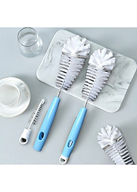 khay.giá úp bình sữa cho bé màu trắng ( tặng cọ ly 2 in 1)