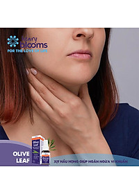 Xịt Viêm Họng, Thơm Miệng Henry Blooms Olive Leaf Bio Fermented Throat Spray - Chiết Xuất Từ Các Thành Phần Tự Nhiên Và Bổ Sung Các Lợi Khuẩn Có Lợi Cho Sức Khỏe - Hỗ Trợ Điều Trị Viêm Họng, Đau Họng, Ho..., Hôi Miệng