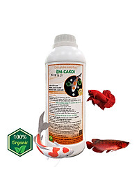 Chế phẩm EM xử lý ao hồ nuôi Cá Koi, Cá Cảnh - Làm trong sạch nguồn nước - Ức chế tảo lam - Khử mùi hôi tanh - Vi sinh gốc lên men 100% Tự Nhiên