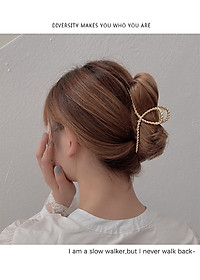 Kẹp Tóc Cặp Tóc Kim Loại Dễ Thương Phong Cách Hàn Quốc Thanh Lịch KT15