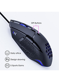 Chuột Led RGB gaming T90 7200dpi công thái học chống mỏi cổ tay Cho máy tính laptopChuột Led RGB gaming T90 7200dpi công thái học chống mỏi cổ tay Cho máy tính laptop hàng nhập khẩu