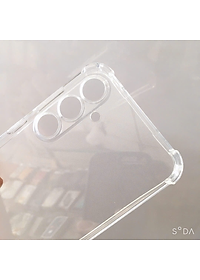 Ốp lưng cho Samsung S23 FE dẻo trong TPU chống sốc 4 góc cạnh, bảo vệ camera ( hàng chính hãng)