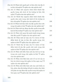 Hỏi - Đáp Môn Kinh Tế Chính Trị Mác - Lênin (Dùng cho bậc đại học hệ chuyên và không chuyên lý luận chính trị)