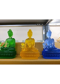 Bộ tượng phật dược sư lưu ly 7 màu