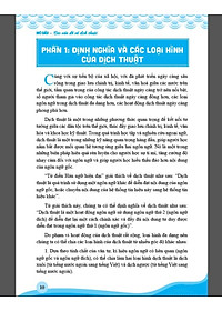 Sách Kỹ năng biên phiên dịch trung - việt, Việt - Trung thực chiến tập 1 ( HA)