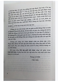 Bài Tập Giải Tích Hàm