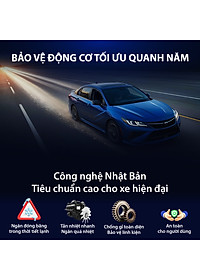 Nước Làm Mát Động Cơ Màu Đỏ AISIN Long Life Coolant 20% 4 Lít LCPM20A4LR - Nhập Khẩu Chính Hãng