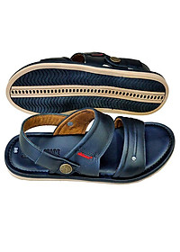 Giày Sandal Nam Da Bò Thật TiTi ĐÔ Cao Cấp DNA2168d