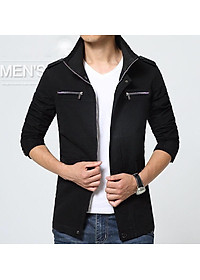 Áo Khoác Kaki Nam 2 Lớp Giả Vest Phối Khóa Ngực Cao Cấp ShopN6 - KK42 (Nhiều Màu)