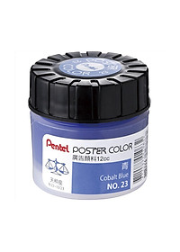 Màu Bột Poster Pentel POC-12E | Thiết Kế Hộp Nhựa Tiện Lợi | Màu Vẽ Bền, Lâu Phai, Không Độc Hại