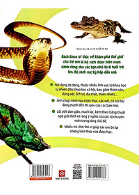 Sách Bách Khoa Tri Thức Về Khám Phá Thế Giới Cho Trẻ Em - Reptiles - Bò Sát