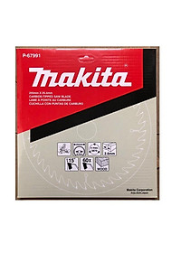 Lưỡi Cưa Gỗ Hợp Kim Makita P-67991 (255 x 25.4 x 60T)