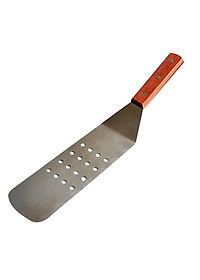 Stainless Steel Metal Griddle Spatula Griddle Accessories Hamburger Turner Scraper Pancake Flipper Great for BBQ Grill