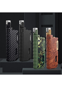 Vỏ hộp quẹt bật lửa ngọn ZB-196A có ô quan sát dung lượng ga, đầu thu ngắn kéo dài linh hoạt