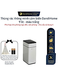 Thùng rác thông minh cảm ứng tự động đóng mở DandiHome - Tặng pin AA