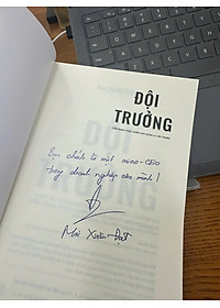 Sách Đội Trưởng - Cẩm nang thực chiến cho Quản lý cấp trung - Tác giả Mai Xuân Đạt