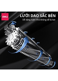 Máy Hủy Tài Liệu 16L Cao Cấp Deli - Máy Huỷ Giấy 16 Lít Phù Hợp Cho Bảo Mật Giấy Tờ Trong Doanh Nghiệp, Văn Phòng, Nhà Trường - Hàng Chính Hãng - ET051