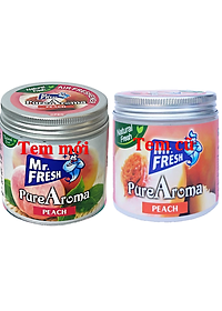 Combo 4 Sáp thơm khử mùi Pure Aroma 230g (đào-dứa-vani-black ice)