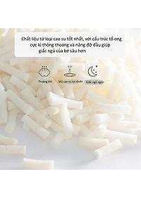 Gối Cao Su Non Cho Em Bé Loại Cao Cấp Chính Hãng Tila-Tila Thương Hiệu Đức Mã TG02 Chống Méo Đầu, Bẹp Đầu, Nghẹo Cổ, Còm Lưng Bé