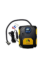 MÁY BƠM LỐP Ô TÔ TỰ NGẮT TOMORI 12V AC-01 (Bảo hành 12 tháng)