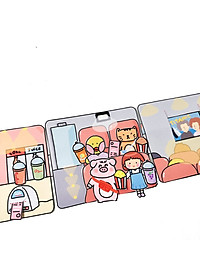 Bộ Tranh Tương Tác Cô Tiên Xanh - Rạp Chiếu Phim