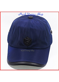 Nón kết chữ S dành cho nam và nữ, chất liệu vải dù trơn bóng, gắn sò to 2 bên hông nón - Hạnh Dương