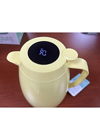 Phích cao cấp Rạng Đông chính hãng dung tích 1 lít Model: RD-1045N3.E có nắp thông minh hiển thị nhiệt độ nước trong phích