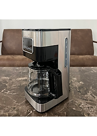 Máy pha cà phê tự động cao cấp Shardor CM1429TA-GS 1500ml - Hàng Nhập Khẩu