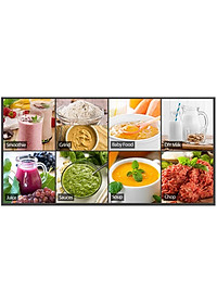 Máy làm sữa hạt đa năng 9 in1 HÀNG CHÍNH HÃNG EISBAR EB-1858 Công suất 1800W, 1,75L