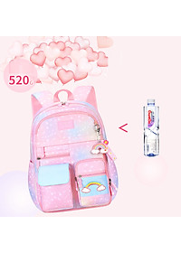 Ba lô học sinh bé gái siêu nhẹ chống nước cao cấp phong cách mới - BEE GEE HS9056G