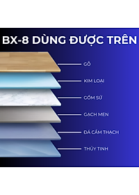 Bình Xịt Tẩy Keo, Silicon, Tẩy Sơn, Tẩy Mọi Loại Keo O’tech BX-8 (450ml) Gasket Sealant Remover - Hàng Chính Hãng