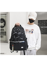 Balo nam sinh viên đi học đi chơi đi làm siêu nhẹ chống thấm nước cao cấp phong cách hàn quốc