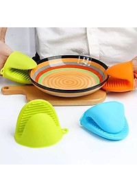 Đôi Găng Silicon Kẹp Nồi Cách Nhiệt Chống Nóng