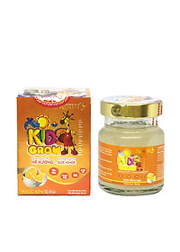 Lốc nước yến dinh dưỡng phát triển chiều cao cho bé Nunest Kid Grow vị Cam (6 lọ x 70ml)