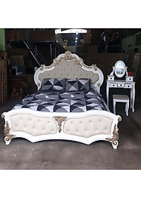 Giường ngủ gỗ cổ điển xuất khẩu 