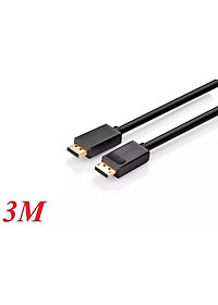 Ugreen UG10212DP102TK 3M Màu Đen Cáp 2 Đầu Displayport chuẩn V1.2 thuần đồng - HÀNG CHÍNH HÃNG
