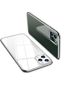 Bộ 2 Ốp lưng dẻo silicon cho iPhone 11 Pro Max (6.5 inch) hiệu Ultra Thin (siêu mỏng 0.6mm, chống trầy, chống bụi) - Hàng nhập khẩu