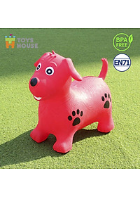 Thú nhún trẻ em cao cấp Toyshouse PA1012 - Tiêu chuẩn Xuất khẩu Mỹ (ASTM) và Châu Âu (EN71)- Đồ chơi vận động cho bé từ 8 tháng