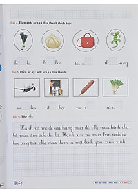 Combo Sách - Bài tập tuần Tiếng Việt 1 tập 1 + 2 ( Cánh Diều )