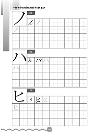 Tập Viết Tiếng Nhật Căn Bản Katakana (Tái Bản 2022)
